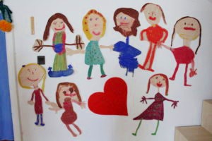 A Mother Goose alapítványi ovódában ksézült gyerekrajz